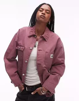 Куртка Carhartt WIP OG Michigan в выцветшем розовом цвете