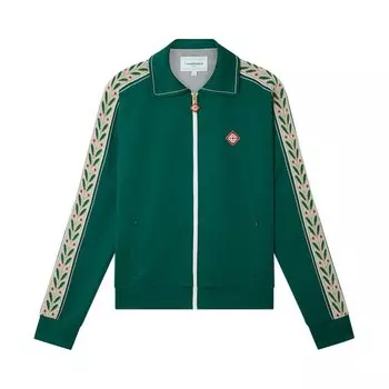 Куртка Casablanca Laurel Track Jacket, зеленый