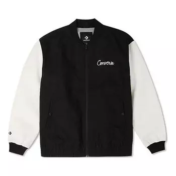 Куртка chain stitch woven jacket 'black' Converse, черный