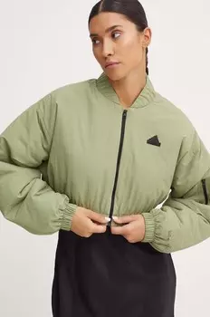 Куртка City Escape adidas, зеленый