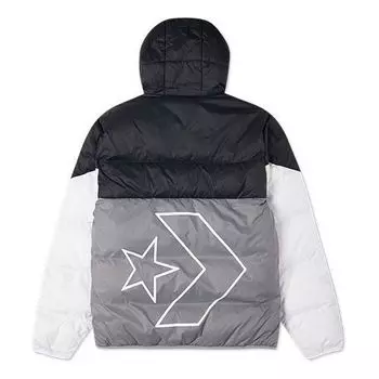 Куртка classic casual warm hooded down jacket 'grey' Converse, серый