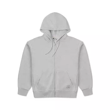 Куртка classic retro sports jacket 'light grey' Converse, серый