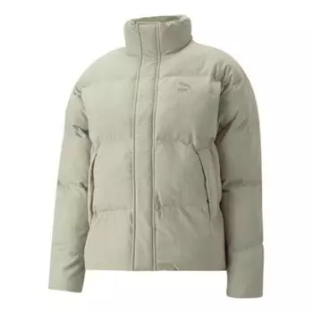 Куртка classics oversized polyball puffer jacket 'green' Puma, зеленый