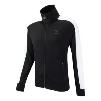 Куртка classics t7 track jacket 'black' Puma, черный