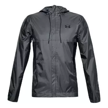 Куртка cloudburst shell waterproof jacket 'pitch grey' Under Armour, серый