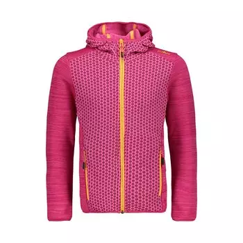 Куртка CMP 30E9865 Hooded Fleece, розовый