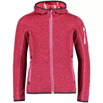 Куртка CMP 30H5905 Hooded Fleece, красный