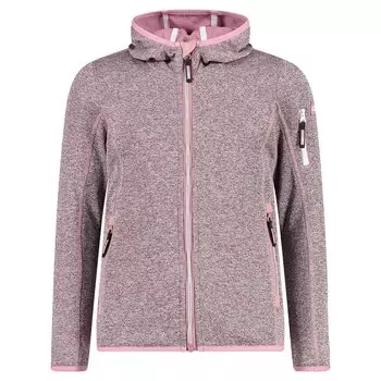 Куртка CMP 30H5905 Hooded Fleece, розовый