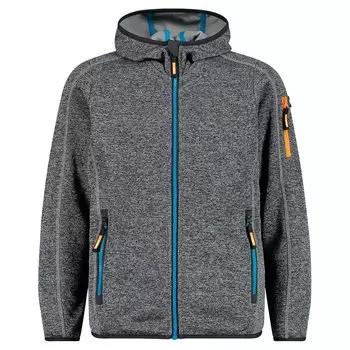 Куртка CMP 30H5914 Hooded Fleece, серый