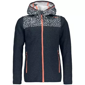 Куртка CMP 30H9815 Hooded Fleece, синий