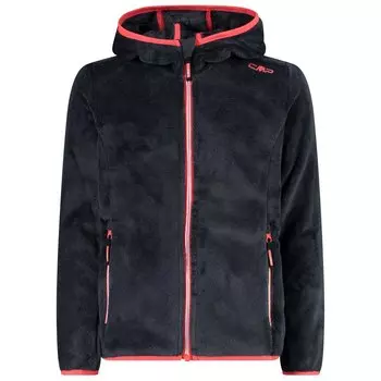 Куртка CMP 38P1455 Hooded Fleece, серый