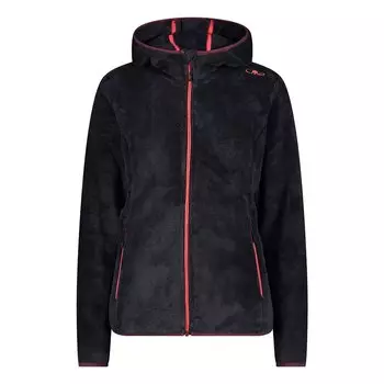 Куртка CMP 38P1546 Hooded Fleece, серый