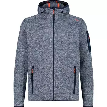 Куртка CMP 3H60847N Hooded Fleece, синий