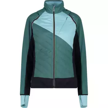 Куртка CMP Detachable Sleeves 30A2276 softshell, зеленый