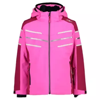 Куртка CMP Snaps Hood 31W0635 softshell, розовый