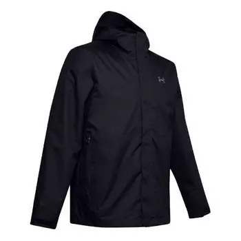 Куртка coldgear 3-in-1 storm jacket 'black' Under Armour, черный