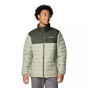 Куртка Columbia Powder Lite II, зеленый