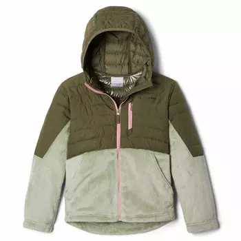 Куртка Columbia Powder Lite Novelty, зеленый