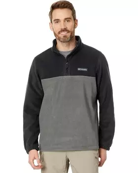 Куртка Columbia Steens Mountain Half Zip, цвет Black/Grill