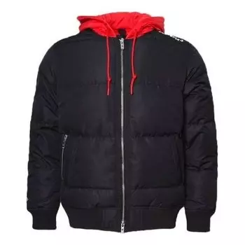 Куртка court down bomber jacket 'black red' Converse, черный