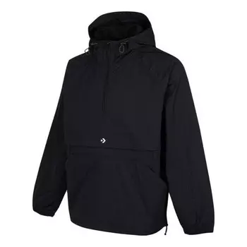 Куртка court-ready oversized anorak coat 'black' Converse, черный
