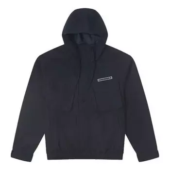 Куртка de luxe jacket 'black' Converse, черный