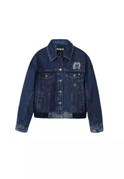 Куртка Desigual джинсовая, синий