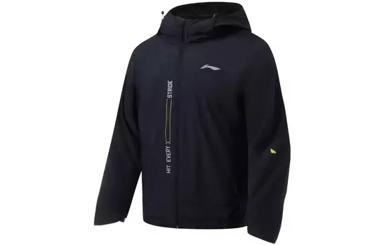 Куртка для бега, мужская, черный Lining
