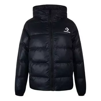 Куртка down fill puffer jacket 'black' Converse, черный