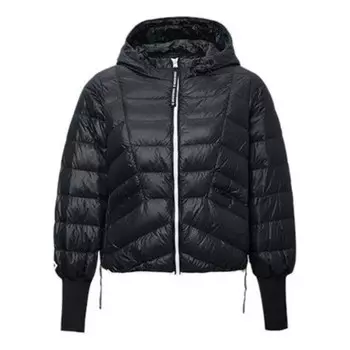 Куртка down jacket 'black' Converse, черный