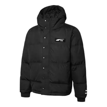 Куртка down jacket 'black' Puma, черный
