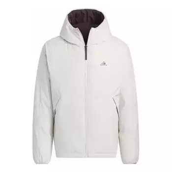Куртка двусторонние пуховики Adidas, белый