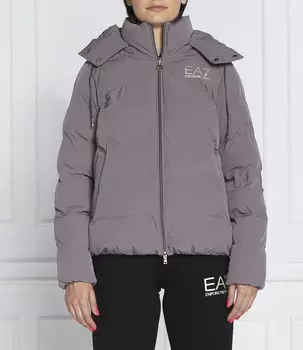 Куртка EA7 regular fit, серый