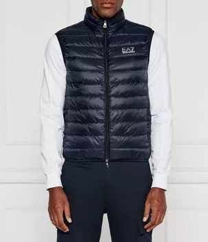 Куртка EA7 Regular Fit, темно-синий