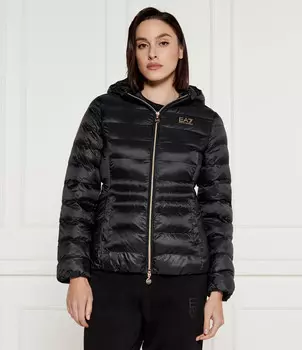 Куртка EA7 Slim Fit, черный