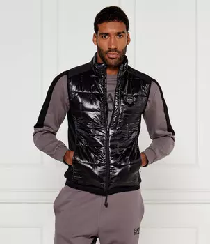 Куртка EA7 Slim Fit, черный