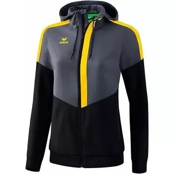 Куртка Erima Hooded Tracktop Squad, серый
