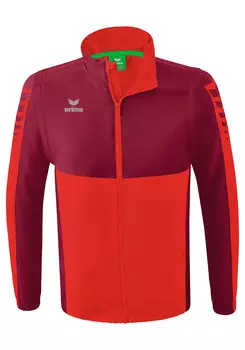 Куртка erima Six Wings Jacke mit abnehmbaren rmeln, красный