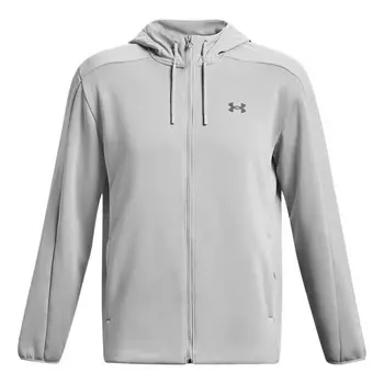 Куртка essentials swacket hoodie jacket 'grey' Under Armour, серый