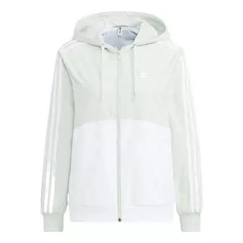 Куртка essentials woven jacket Adidas, белый