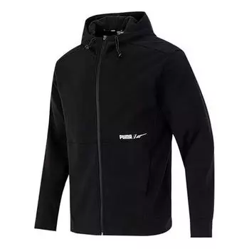 Куртка full sleeve solid jacket 'black' Puma, черный