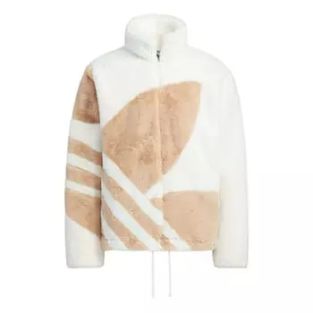 Куртка fur track jacket Adidas, белый