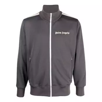 Куртка fw22 classic track jacket 'grey off white' Palm Angels, серый
