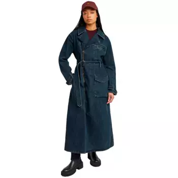 Куртка G-Star Long Biker, синий