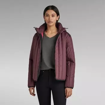 Куртка G-Star Meefic Vertical Quilted, фиолетовый