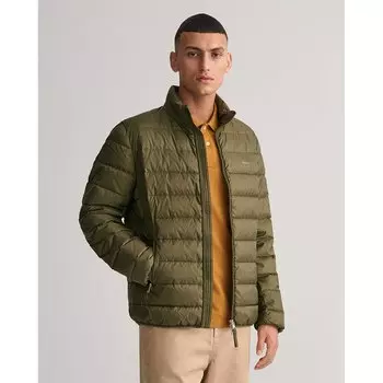 Куртка Gant Light Down Lightweight, зеленый