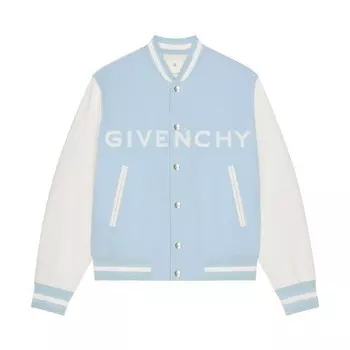 Куртка Givenchy Varsity Jacket White/Sky Blue, белый
