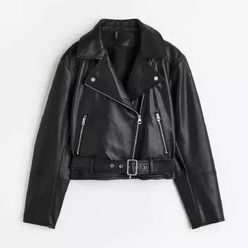 Куртка H&amp;M Biker, черный