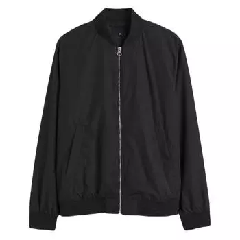 Куртка H&M Bomber, черный