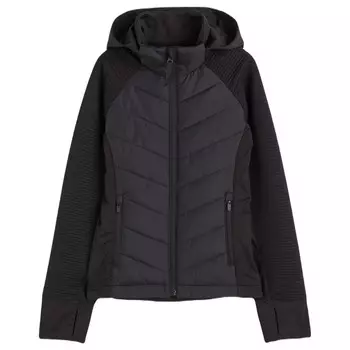 Куртка H&M Hooded, черный